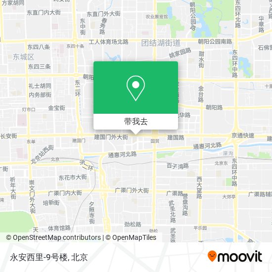 永安西里-9号楼地图