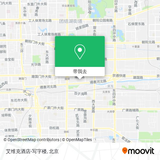 艾维克酒店-写字楼地图