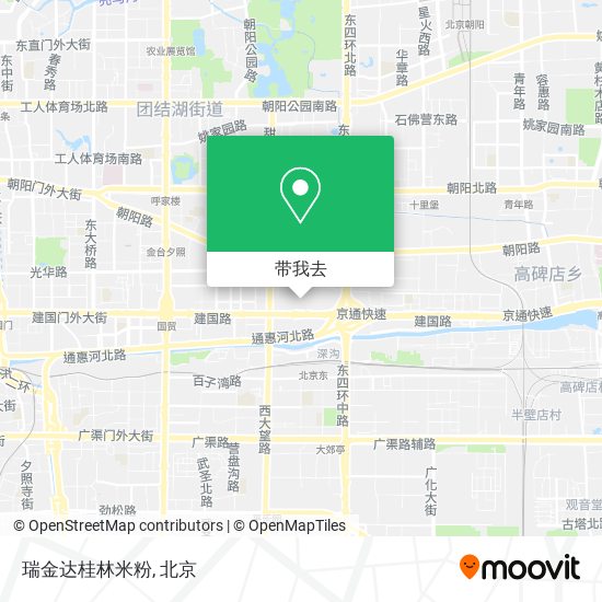 瑞金达桂林米粉地图