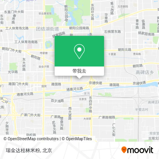 瑞金达桂林米粉地图