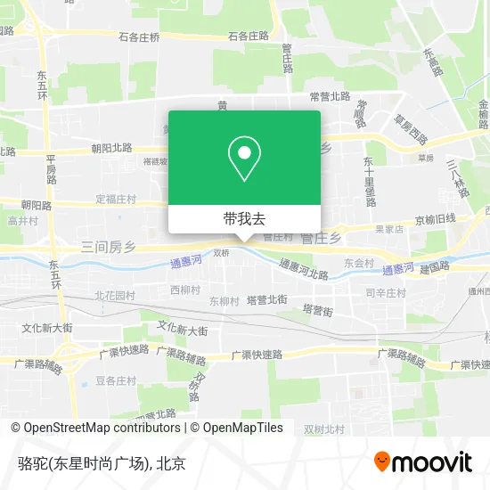 骆驼(东星时尚广场)地图