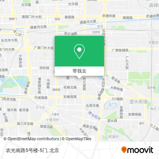 农光南路5号楼-5门地图