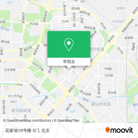花家地10号楼-5门地图