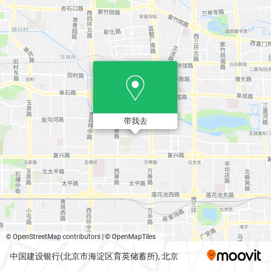 中国建设银行(北京市海淀区育英储蓄所)地图