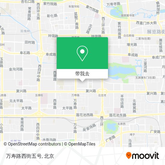 万寿路西街五号地图