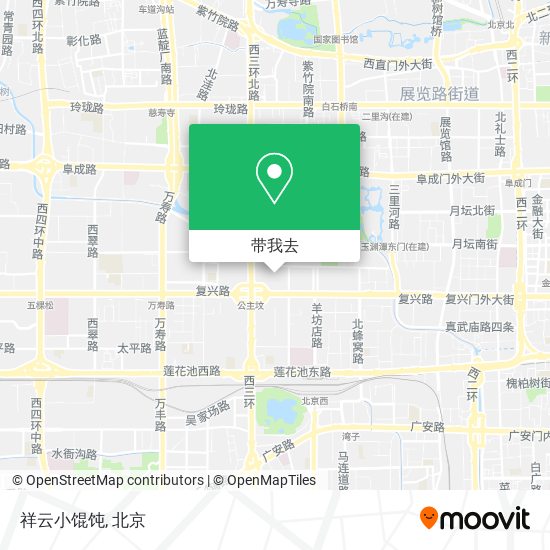祥云小馄饨地图