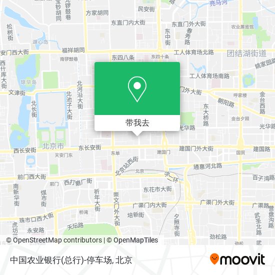 中国农业银行(总行)-停车场地图
