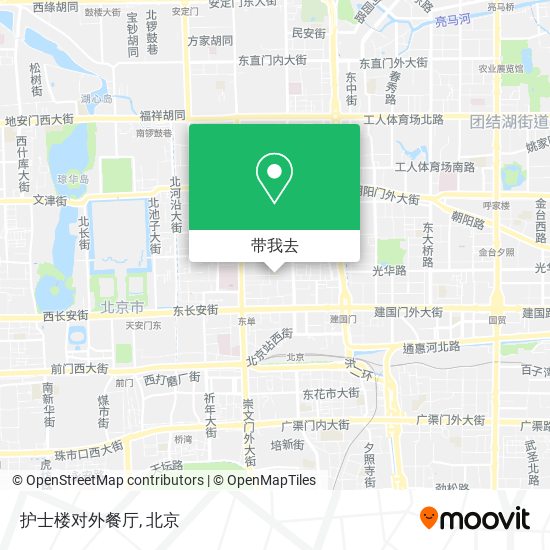 护士楼对外餐厅地图