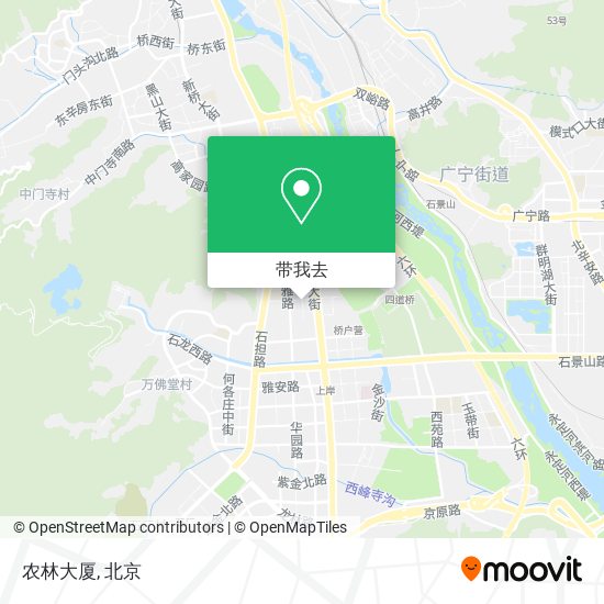 农林大厦地图