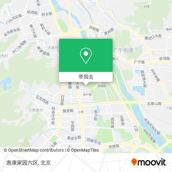 惠康家园六区地图