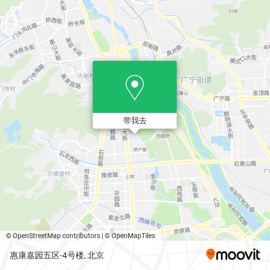惠康嘉园五区-4号楼地图
