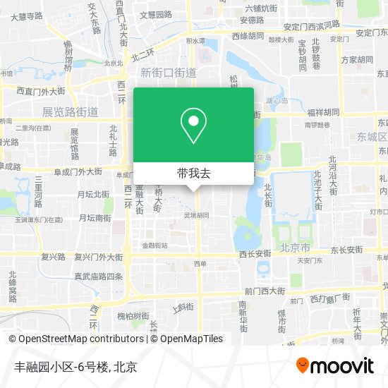丰融园小区-6号楼地图