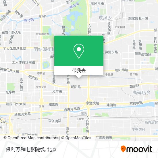保利万和电影院线地图