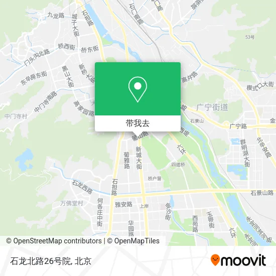 石龙北路26号院地图