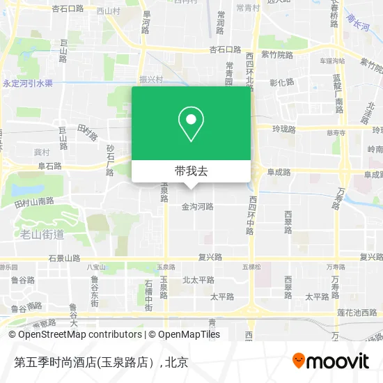 第五季时尚酒店地图