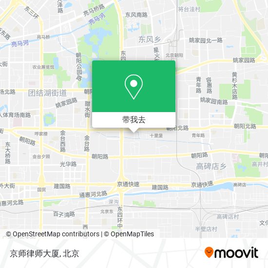 京师律师大厦地图