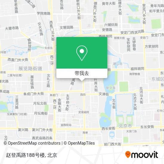 赵登禹路188号楼地图