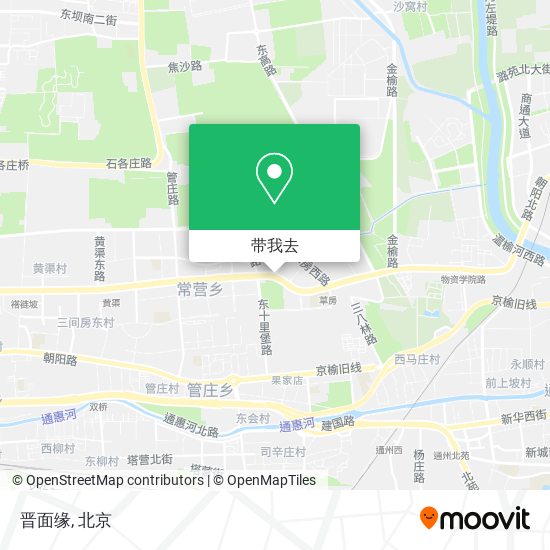 晋面缘地图