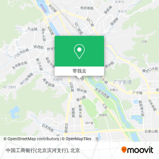 中国工商银行(北京滨河支行)地图