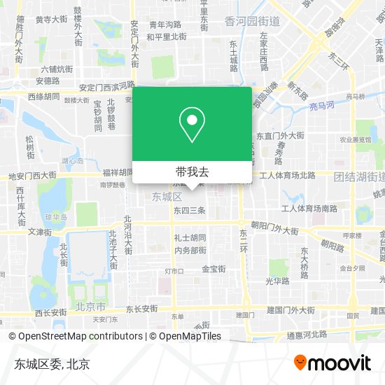 东城区委地图