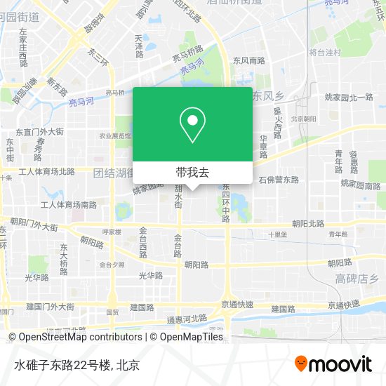 水碓子东路22号楼地图