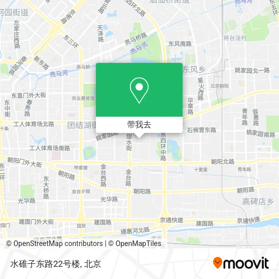 水碓子东路22号楼地图