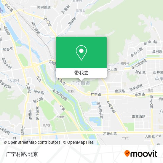广宁村路地图