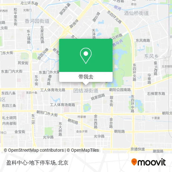 盈科中心-地下停车场地图