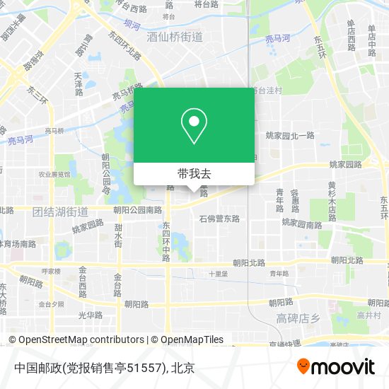 中国邮政(党报销售亭51557)地图
