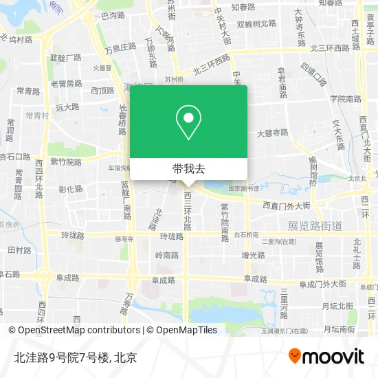 北洼路9号院7号楼地图