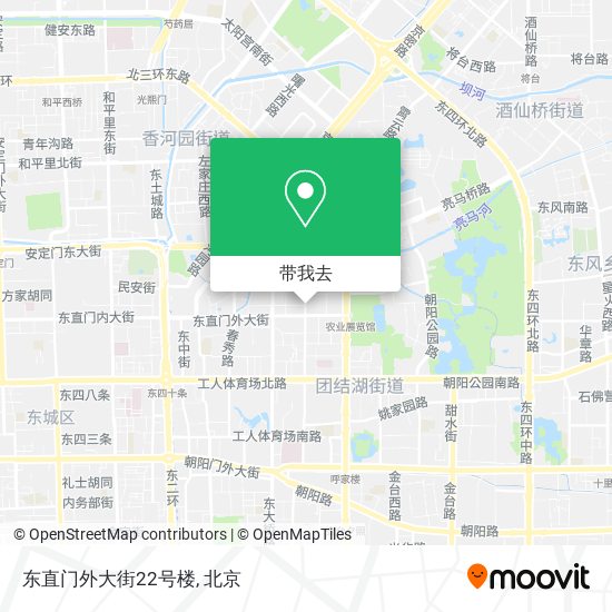 东直门外大街22号楼地图