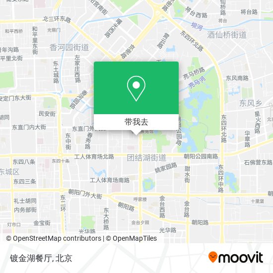 镀金湖餐厅地图