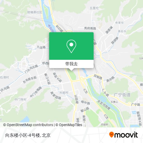 向东楼小区-4号楼地图