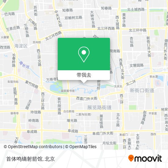 首体鸣镝射箭馆地图