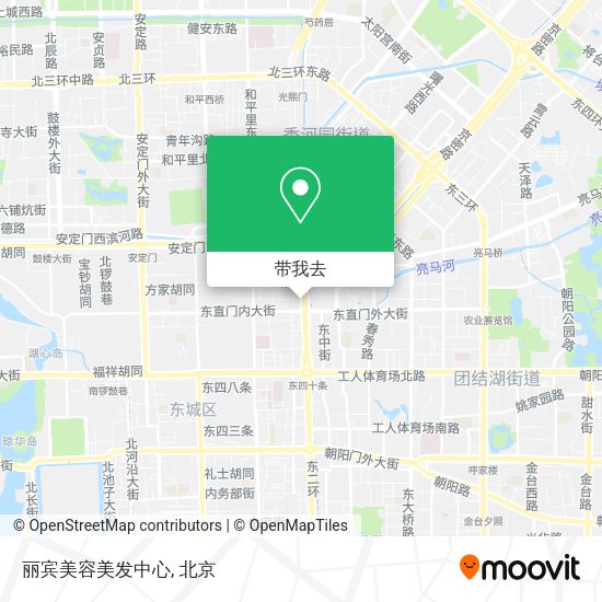 丽宾美容美发中心地图