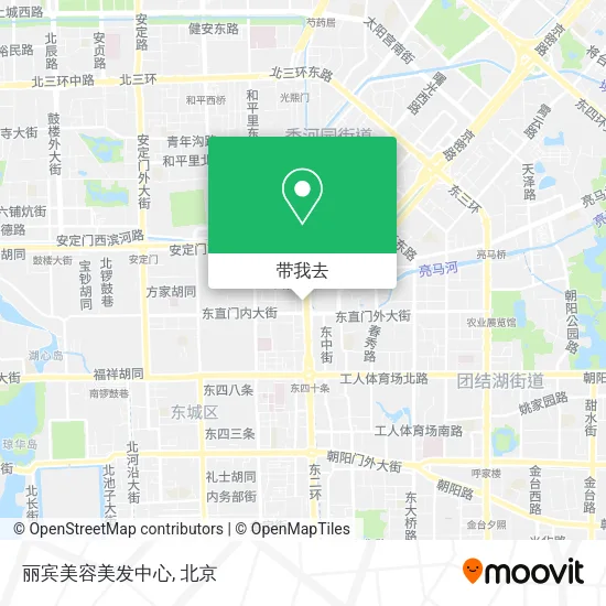 丽宾美容美发中心地图