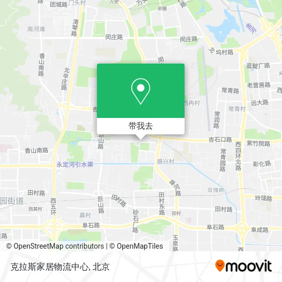 克拉斯家居物流中心地图
