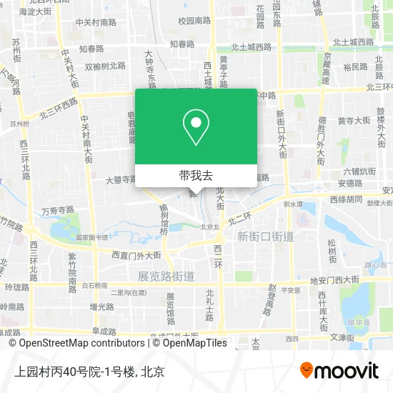 上园村丙40号院-1号楼地图