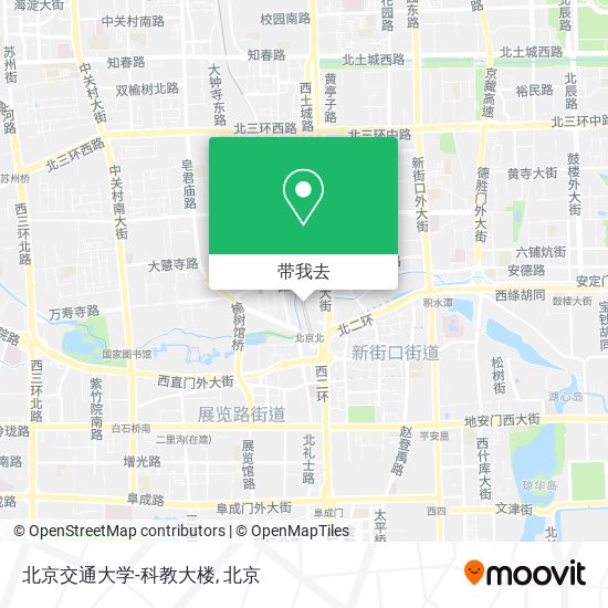 北京交通大学-科教大楼地图