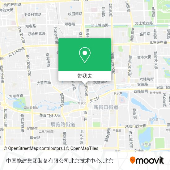中国能建集团装备有限公司北京技术中心地图