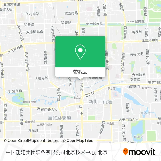 中国能建集团装备有限公司北京技术中心地图