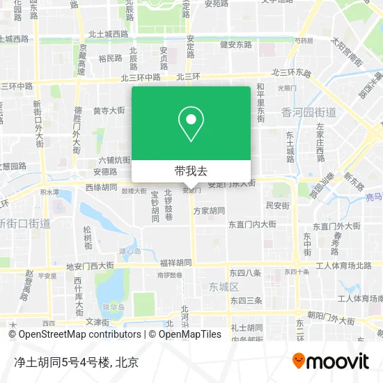 净土胡同5号4号楼地图