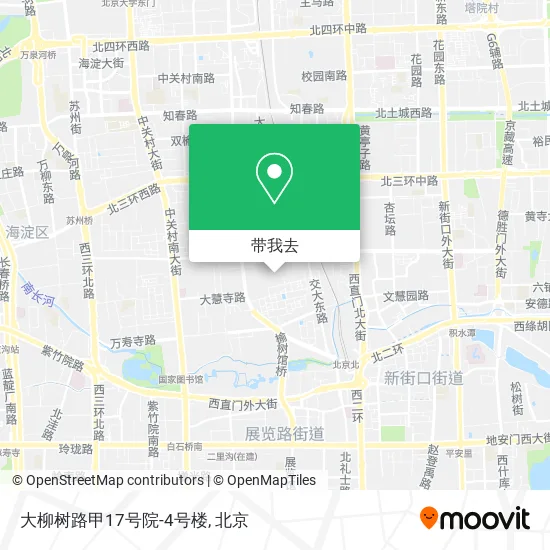 大柳树路甲17号院-4号楼地图