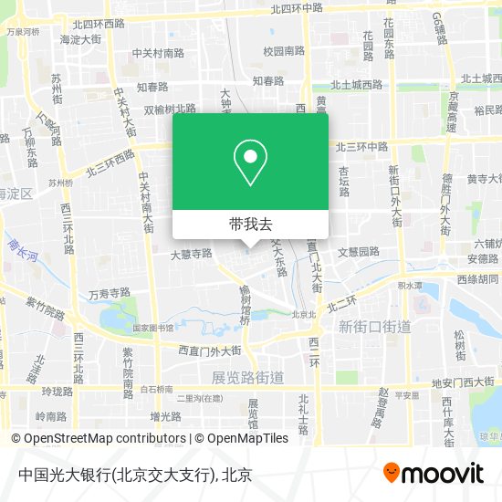 中国光大银行(北京交大支行)地图