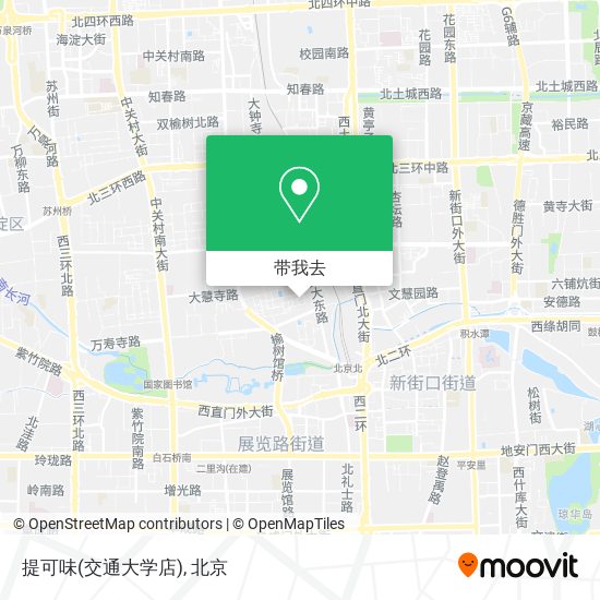 提可味(交通大学店)地图