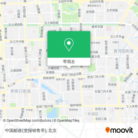 中国邮政(党报销售亭)地图