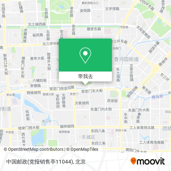中国邮政(党报销售亭11044)地图
