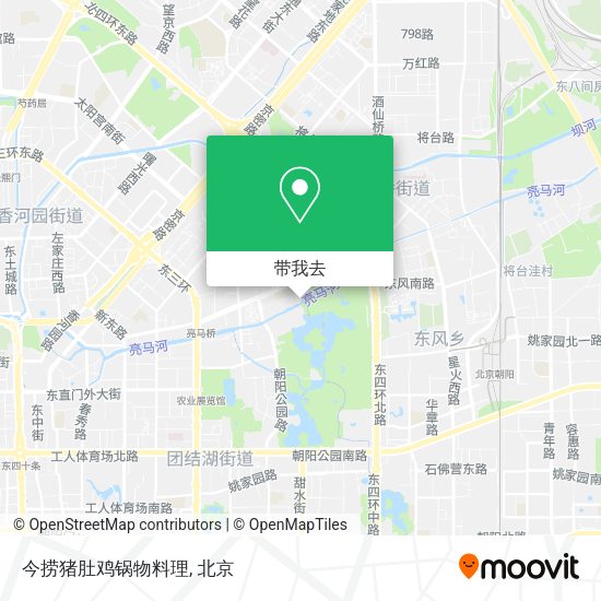 今捞猪肚鸡锅物料理地图
