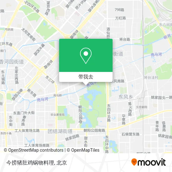 今捞猪肚鸡锅物料理地图