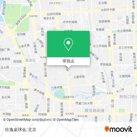 欣逸桌球会地图